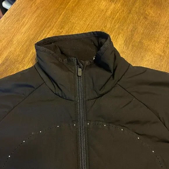lululemon run for the cold black jacket